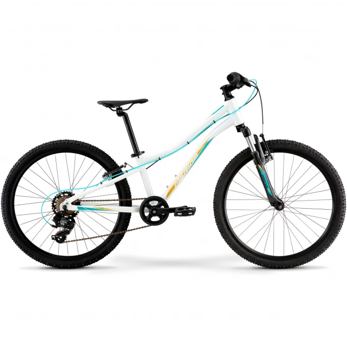 Велосипед MERIDA Matts J.24 ECO GlossyWhite/Teal/Gold 2022 044700 Велосипед MERIDA Matts J.24 ECO GlossyWhite/Teal/Gold 2022 044700